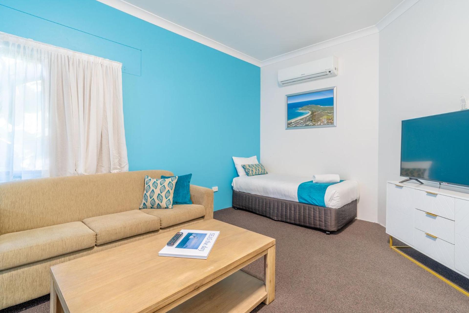 Byron Bayside Central Studio Apartments Luaran gambar